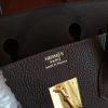 Hermes Cafe Clemence Birkin 35cm Handmade Bag - Image 5