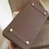Hermes Etoupe Clemence Birkin 35cm Handmade Bag - Image 7
