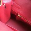 Hermes Red Clemence Birkin 35cm Handmade Bag - Image 9