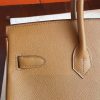Hermes Brown Epsom Birkin 35cm Handmade Bag - Image 6