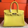 Hermes Jaune Epsom Birkin 35cm Handmade Bag - Image 2
