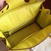 Hermes Jaune Epsom Birkin 35cm Handmade Bag - Image 4