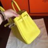 Hermes Jaune Epsom Birkin 35cm Handmade Bag - Image 5