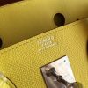 Hermes Jaune Epsom Birkin 35cm Handmade Bag - Image 9