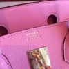 Hermes Pink Epsom Birkin 35cm Handmade Bag - Image 8