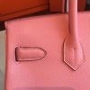 Hermes Pink Epsom Birkin 35cm Handmade Bag - Image 9