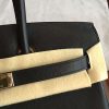Hermes Black Swift Birkin 35cm Handmade Bag - Image 2