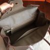 Hermes Etoupe Clemence Birkin 40cm Handmade Bag - Image 7