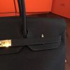 Hermes Black Clemence Birkin 40cm Handmade Bag - Image 2