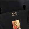 Hermes Black Clemence Birkin 40cm Handmade Bag - Image 7