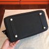 Hermes Black Clemence Birkin 40cm Handmade Bag - Image 9