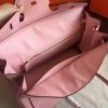 Hermes Pink Clemence Birkin 40cm Handmade Bag - Image 2