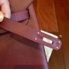 Hermes Bordeaux Epsom Birkin 40cm Handmade Bag - Image 2
