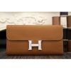 Hermes Constance Wallet In Brown Epsom Leather - Image 2