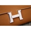 Hermes Constance Wallet In Brown Epsom Leather - Image 3
