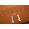 Hermes Constance Wallet In Brown Epsom Leather - Image 4