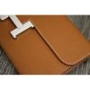 Hermes Constance Wallet In Brown Epsom Leather - Image 8