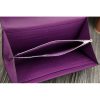 Hermes Constance Wallet In Purple Epsom Leather - Image 3