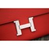 Hermes Constance Wallet In Red Epsom Leather - Image 2