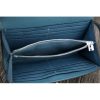 Hermes Kelly Longue Wallet In Jean Blue Clemence Leather - Image 8