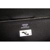 Hermes Kelly Longue Wallet In Black Epsom Leather - Image 7