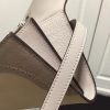 Hermes Bicolor Kelly Ghillies Wallet In Ivory Swift Leather - Image 4