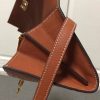 Hermes Kelly Ghillies Wallet In Brown Swift Leather - Image 6