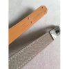 Hermes Etoupe Epsom Kelly Belt With Palladium Hardware - Image 4