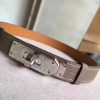 Hermes Etoupe Epsom Kelly Belt With Palladium Hardware - Image 7