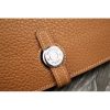 Hermes Dogon Combine Wallet In Brown Leather - Image 9