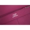 Hermes Dogon Combine Wallet In Purple Leather - Image 5