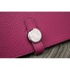 Hermes Dogon Combine Wallet In Purple Leather - Image 6