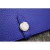 Hermes Dogon Combine Wallet In Electric Blue Leather - Image 8