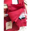 Hermes Red Ex-Libris Coloriage Silk Shawl - Image 5