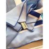 Hermes Mauve Ex-Libris Coloriage Silk Shawl - Image 5