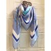 Hermes Mauve Ex-Libris Coloriage Silk Shawl - Image 6