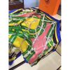 Hermes Yellow Mors à Jouets Silk Shawl - Image 4