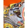 Hermes Blue Savana Dance Shawl - Image 3