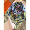 Hermes Blue Savana Dance Shawl - Image 7