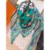 Hermes Vert Savana Dance Shawl - Image 2