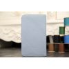 Hermes Dogon Combine Wallet In Blue Lin Leather - Image 2