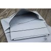 Hermes Dogon Combine Wallet In Blue Lin Leather - Image 3