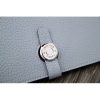 Hermes Dogon Combine Wallet In Blue Lin Leather - Image 8