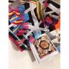 Hermes Black Sangles en Zigzag Silk Scarf - Image 4