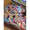 Hermes Black Sangles en Zigzag Silk Scarf - Image 6
