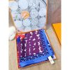 Hermes Blue Ex-Libris en Cravates Silk Scarf - Image 3