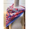 Hermes Blue Ex-Libris en Cravates Silk Scarf - Image 8