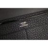 Hermes Dogon Combine Wallet In Black Leather - Image 2