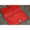 Hermes Dogon Combine Wallet In Red Leather - Image 8