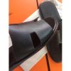 Hermes Black Swift Izmir Sandals - Image 6